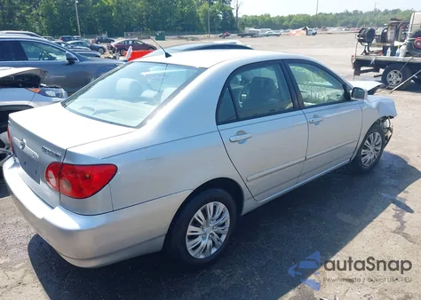 2006 Toyota Corolla Le from USA, damaged, VIN 2T1BR32E66C619046